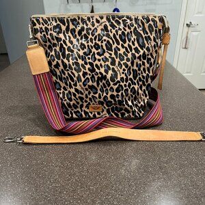 Consuela Purse with Two handles, Crossbody and shoulder style